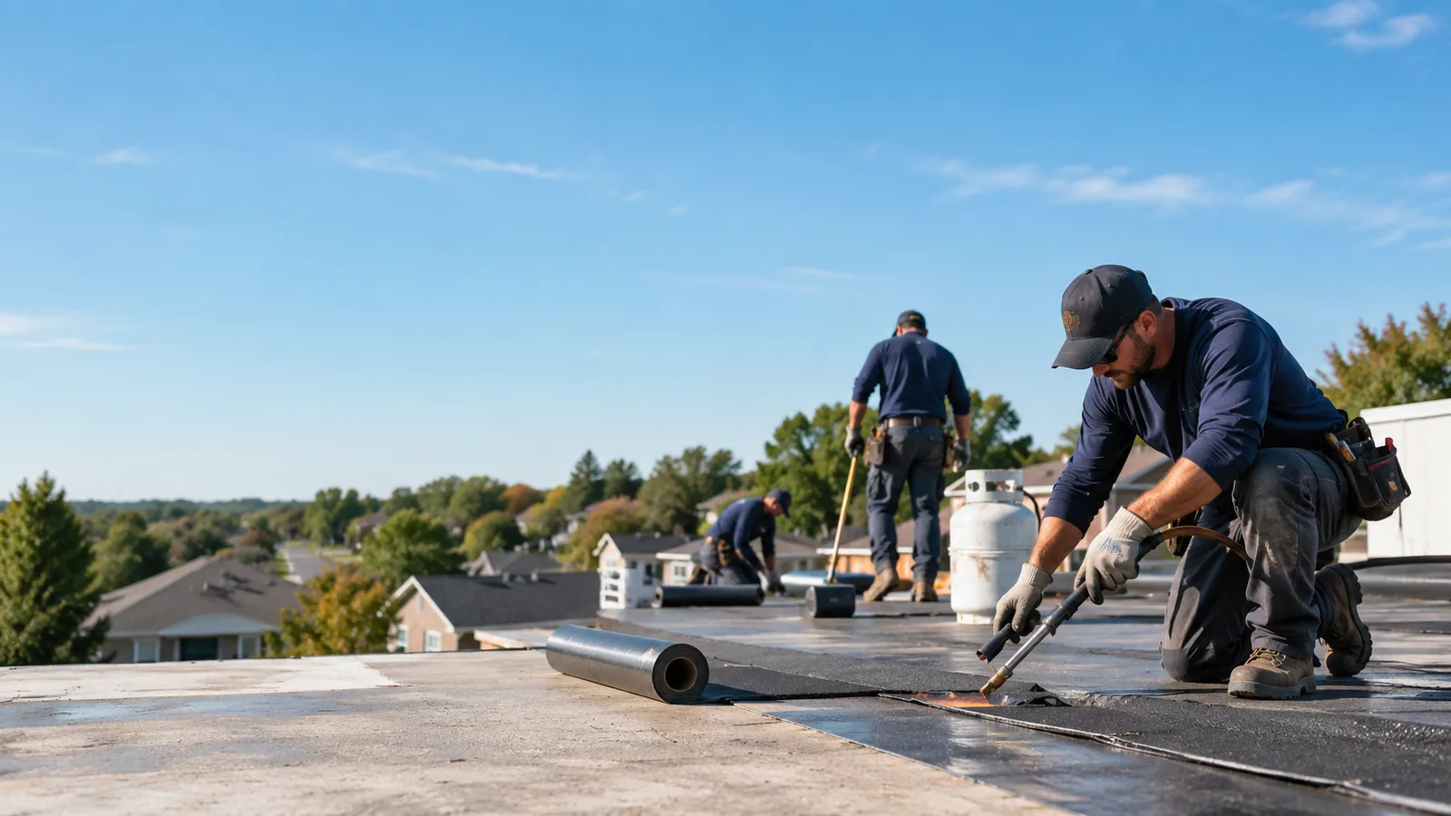 Flat Roof Leak Repair providers in Center Point, TX